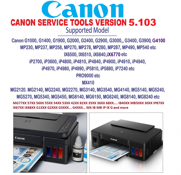 Canon service tool v4905