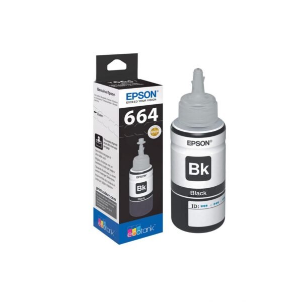 หมึกเติมแท้ epson 664bk